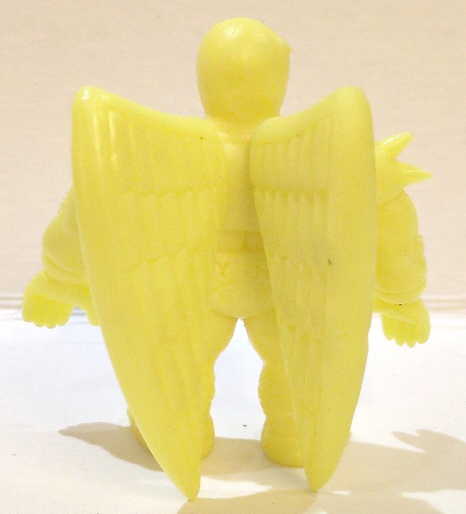 バンダイ キン消し 王位パート2 キン肉王位争奪編91年版 18ホークマンB 黄色