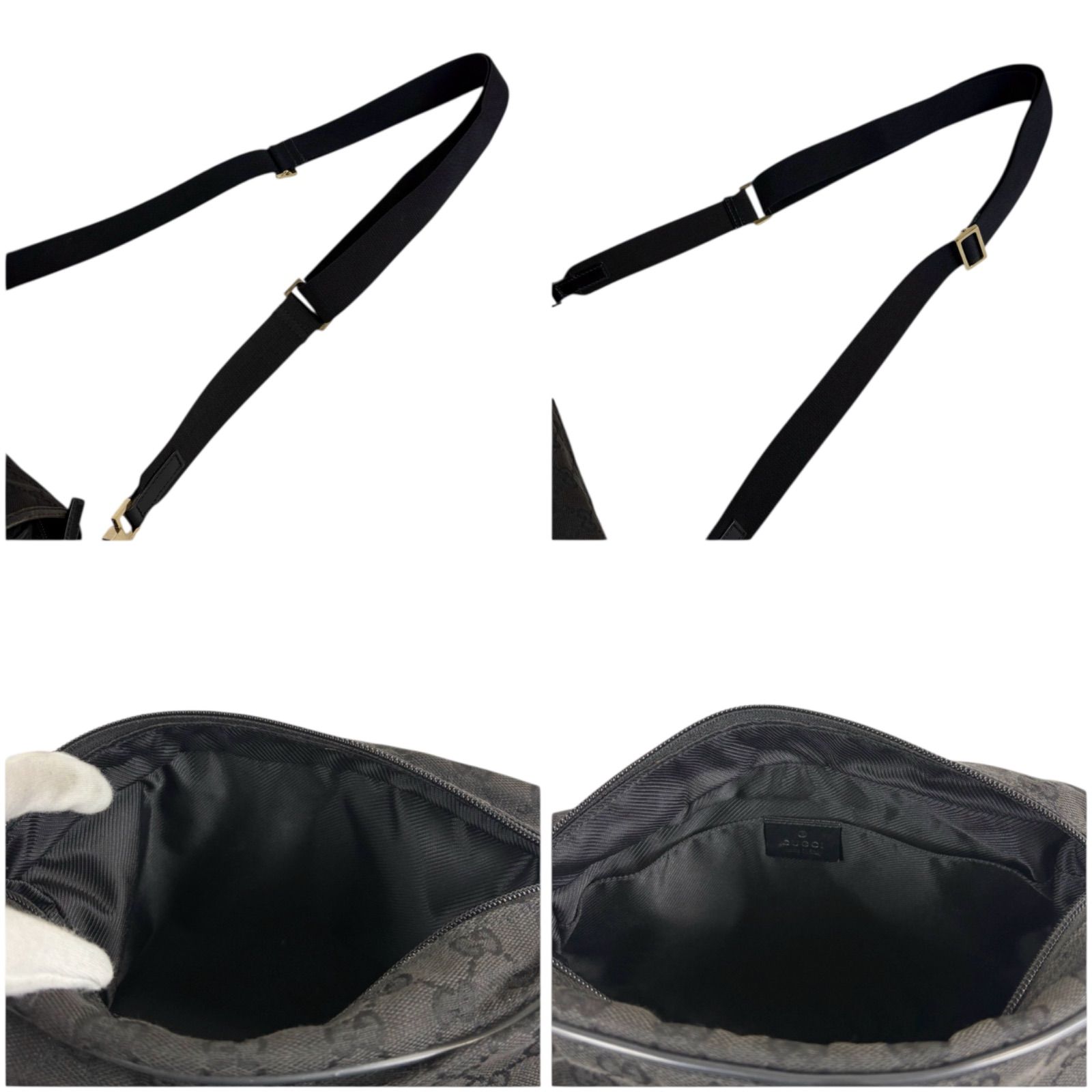 GUCCI グッチ クロスボディバッグ ショルダーバッグ GGキャンバス