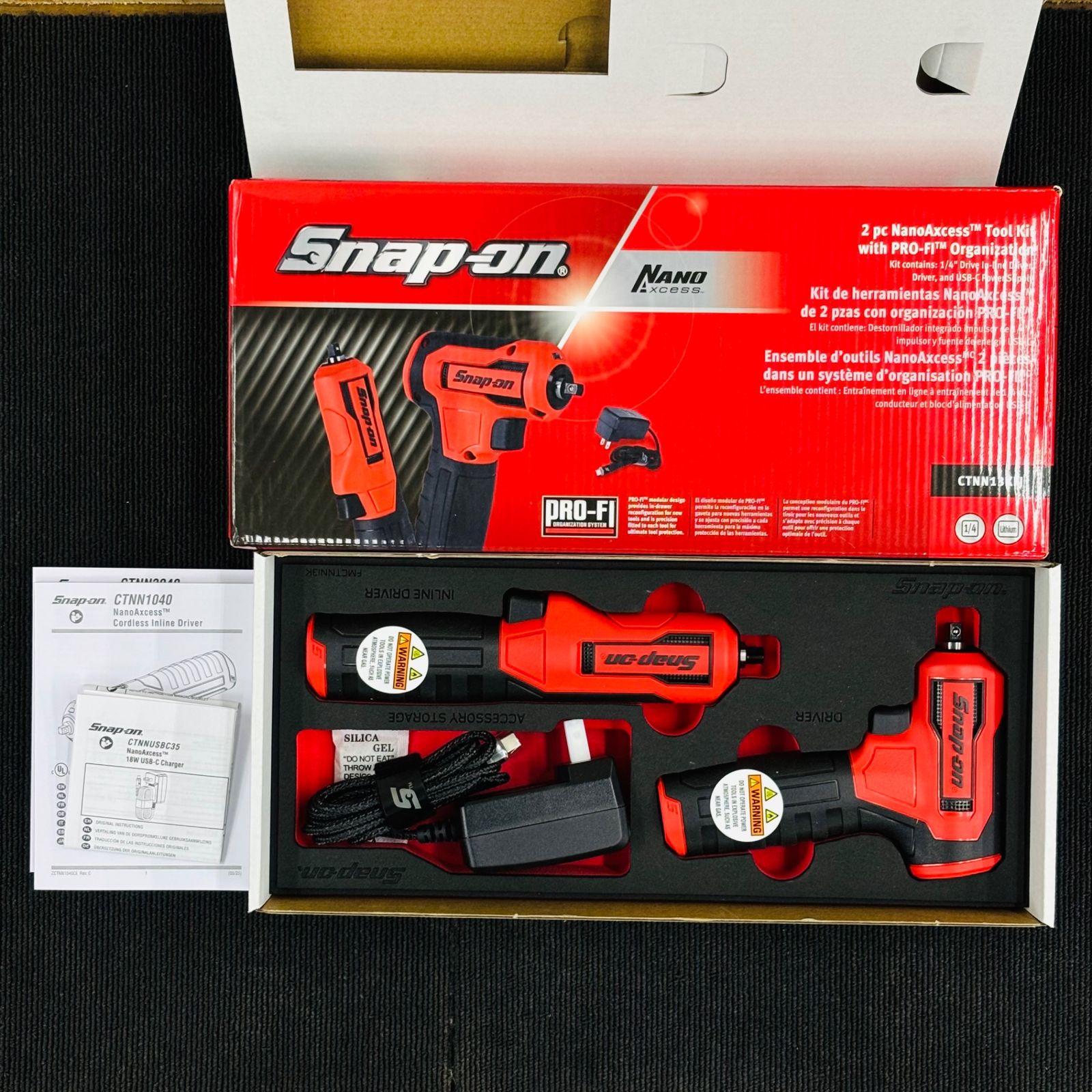 Snap-on スナップオン 1 4 ナノ アクセスツールキット インパクトドライバ