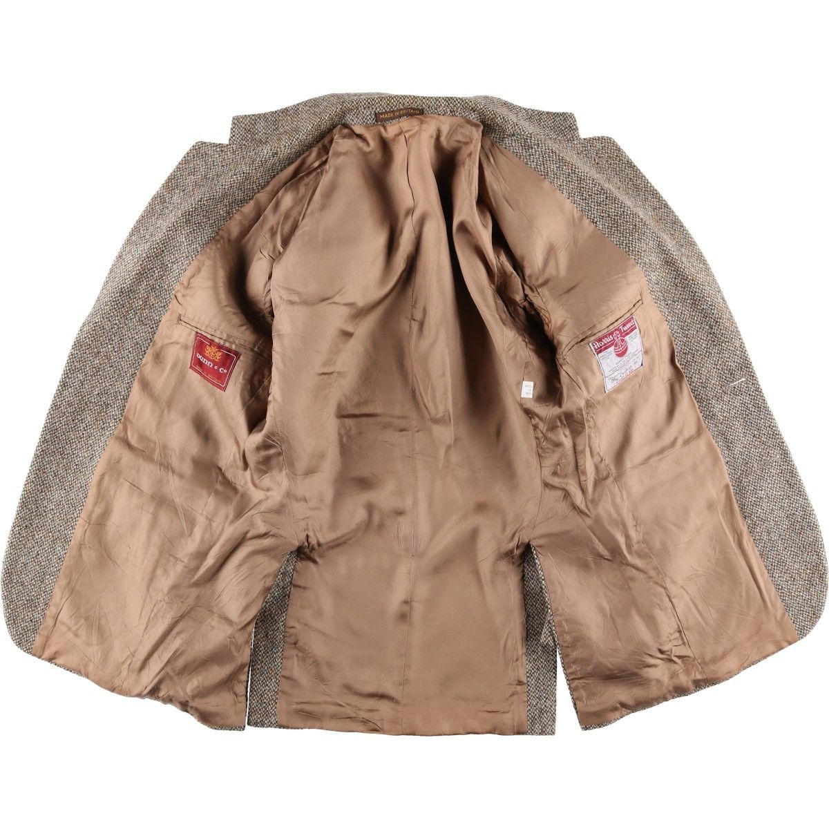 古着 50~60年代 ハリスツイード Harris Tweed Dunn&Co ウール