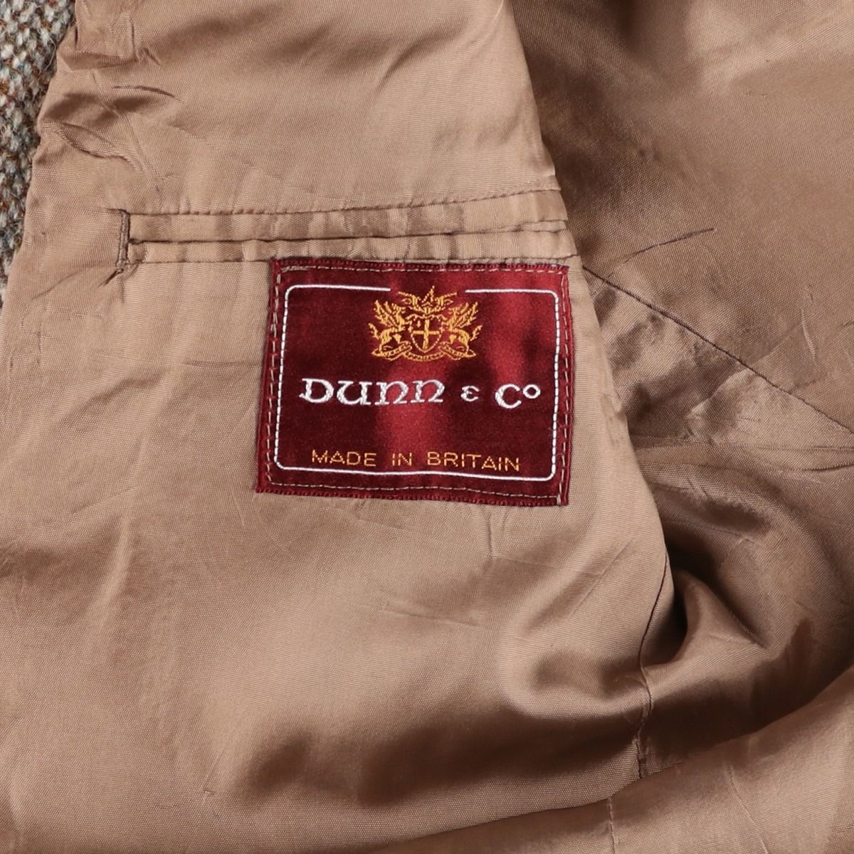 古着 50~60年代 ハリスツイード Harris Tweed Dunn&Co ウール