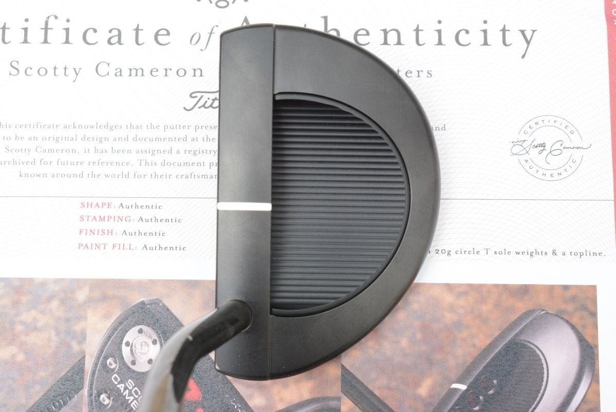 希少品 COA付】スコッティキャメロン サークルT FUTURA TOUR 5CB