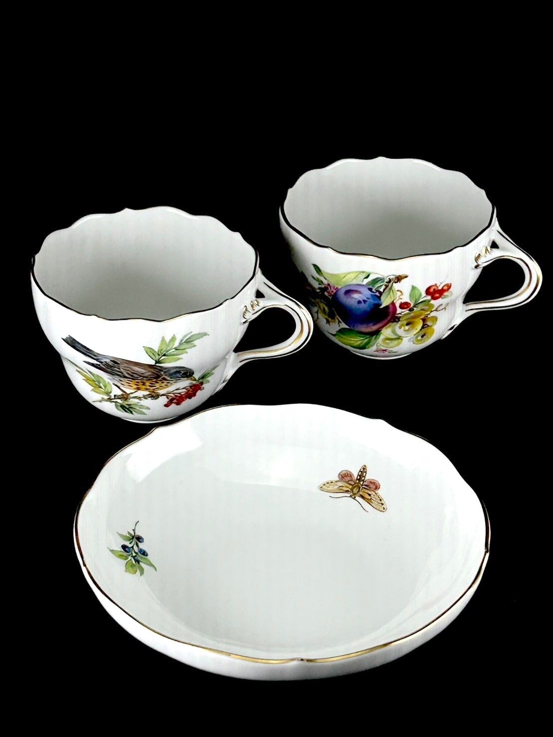 幽玄 Meissen マイセン ティーカップ ソーサー 洋食器