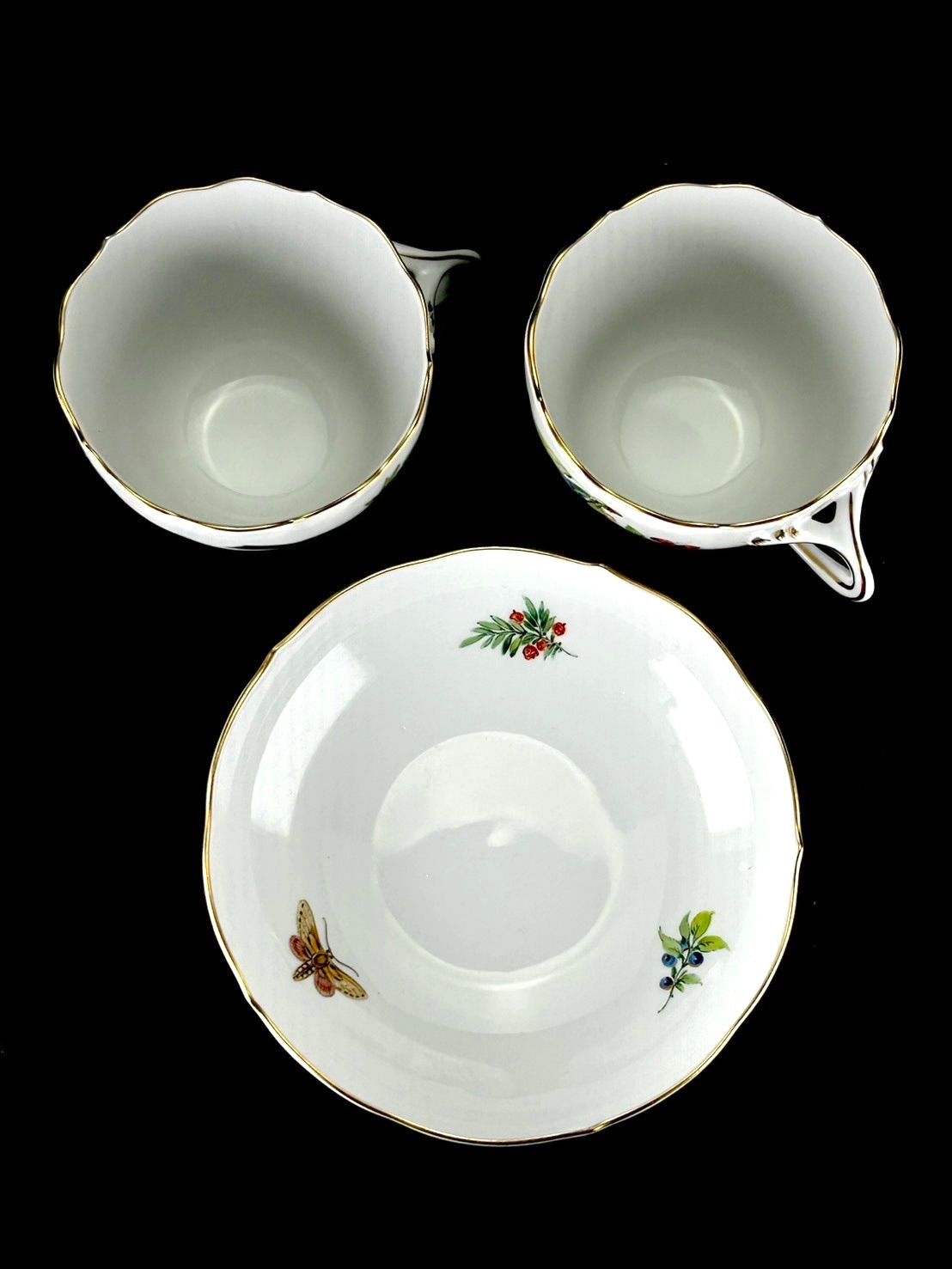 幽玄 Meissen マイセン ティーカップ ソーサー 洋食器