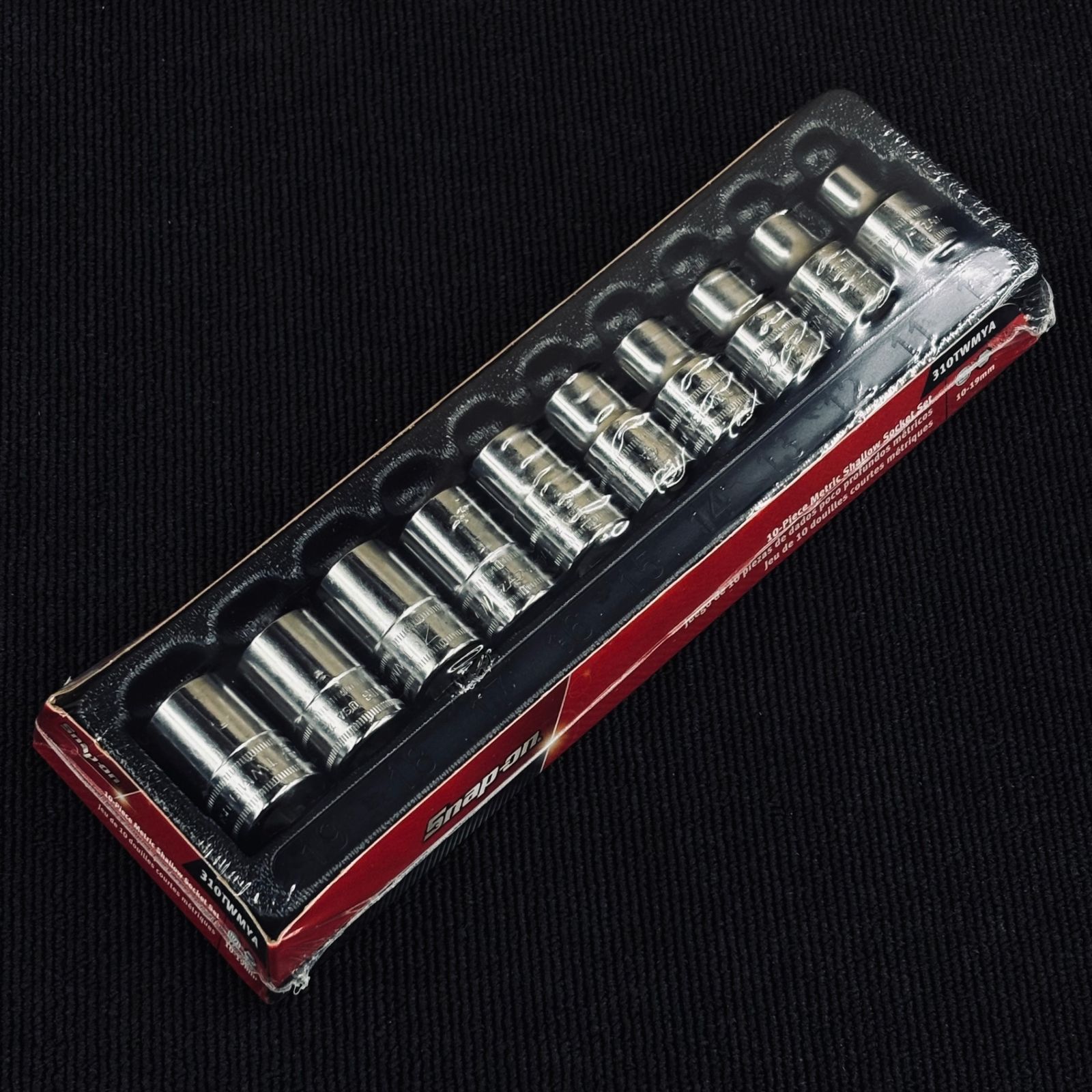 スナップオン Snap on 1 2 ソケットセット ショート 6ポイント ミリサイズ 並行輸入