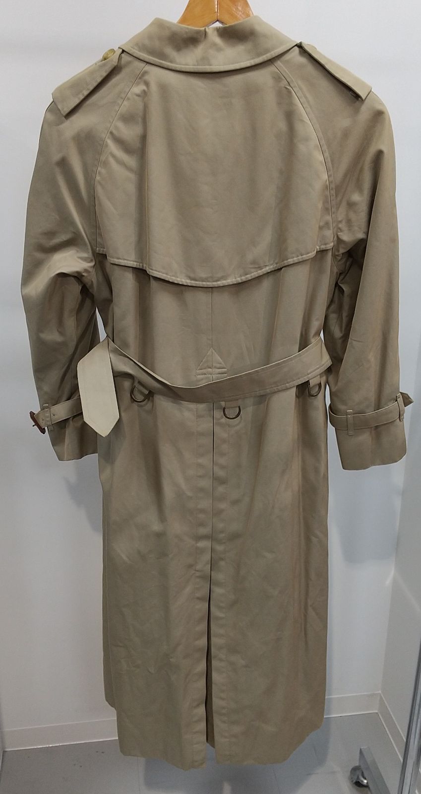 美品 BURBERRY トレンチコート ダブル ベージュ 7号 ベルト - メルカリ