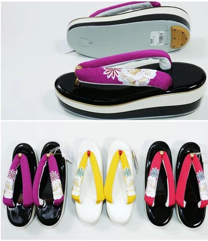 振袖草履 刺繡鼻緒 刺繡 縮緬 着物用草履 フリーサイズ ハイヒール 厚底ヒール 草履 レディース 卒業式 振袖 成人式 アウトレット