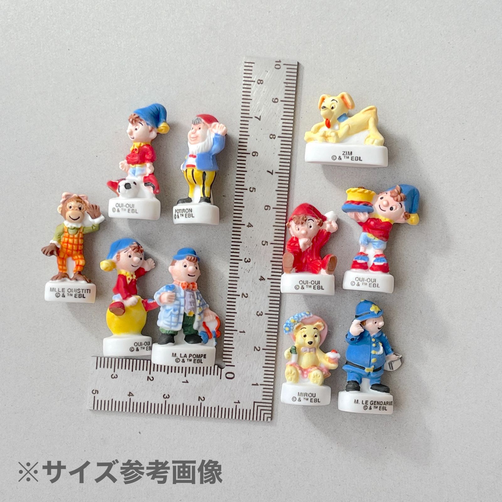 フェーヴ ウイウイ ポティロン フランス フェーブ ミニチュア陶器 m