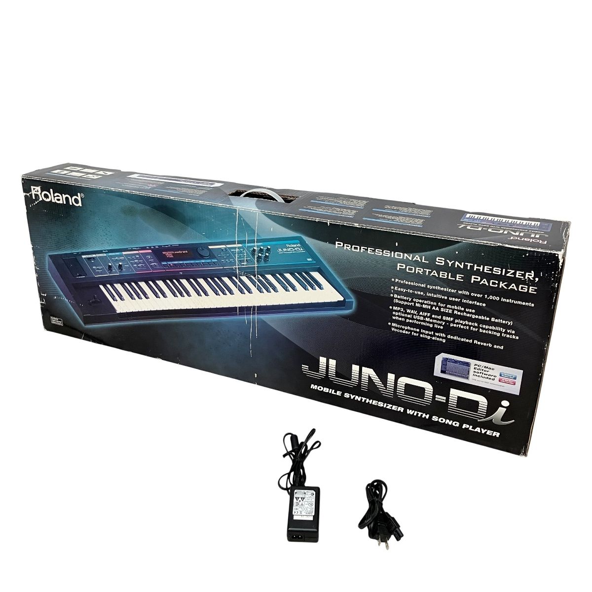 Roland JUNO Di モバイル シンセサイザー 61鍵盤 キーボード 楽器