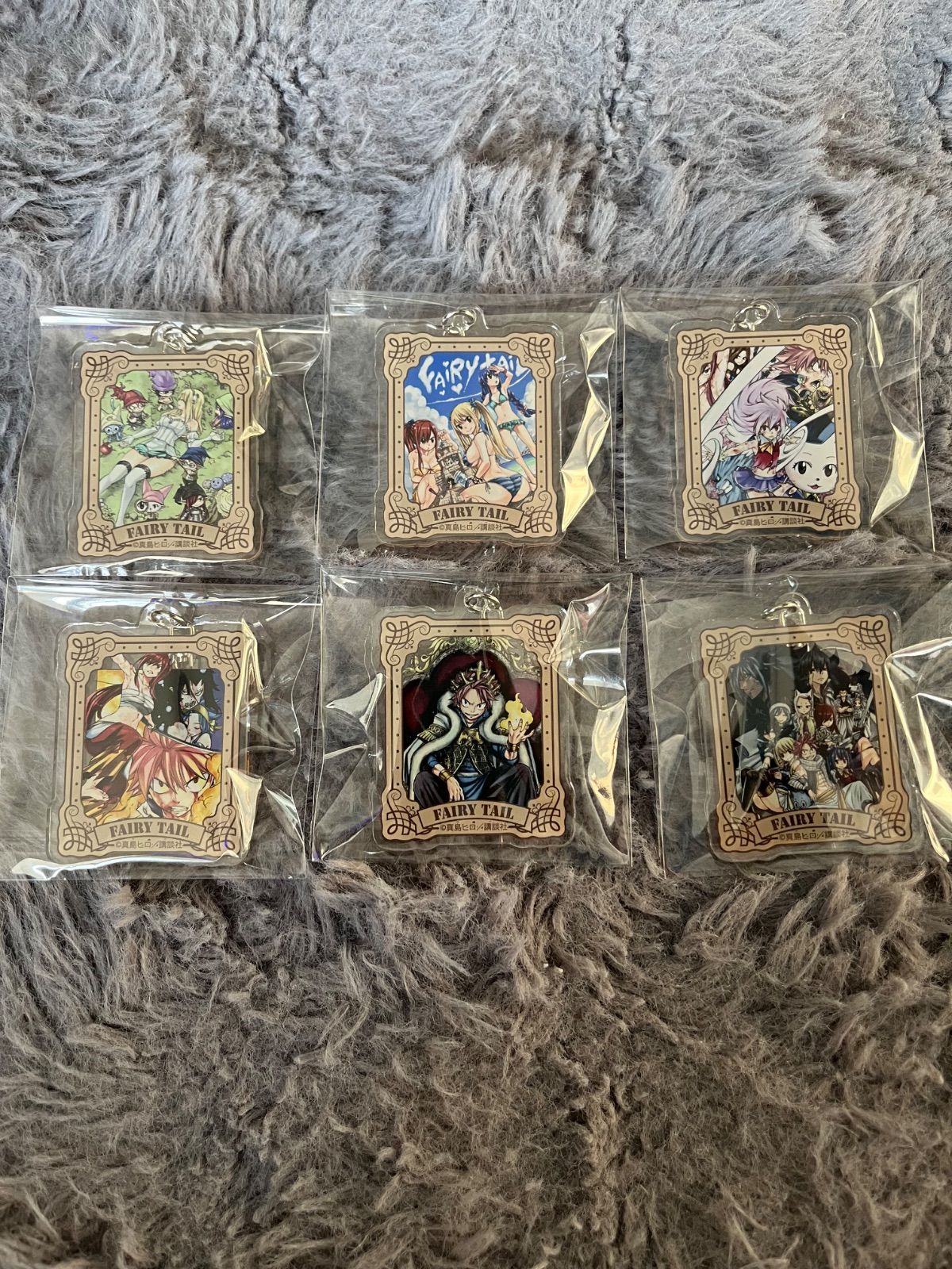 フェアリーテイル アクリルキーホルダー セット FAIRYTAIL フェアリーテイル アクリルキーホルダー 6個セット - メルカリ