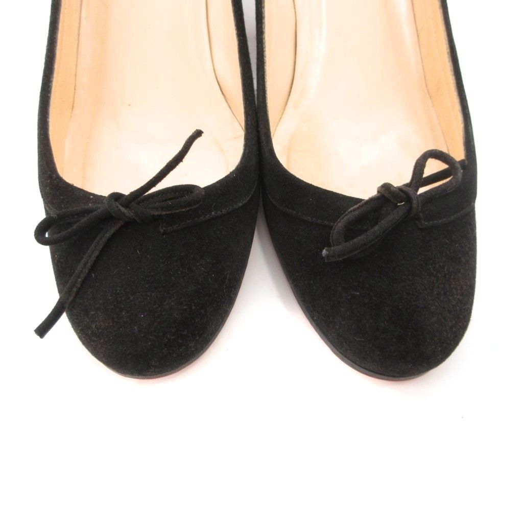 クリスチャンルブタン Christian louboutin パンプス スエード レザー