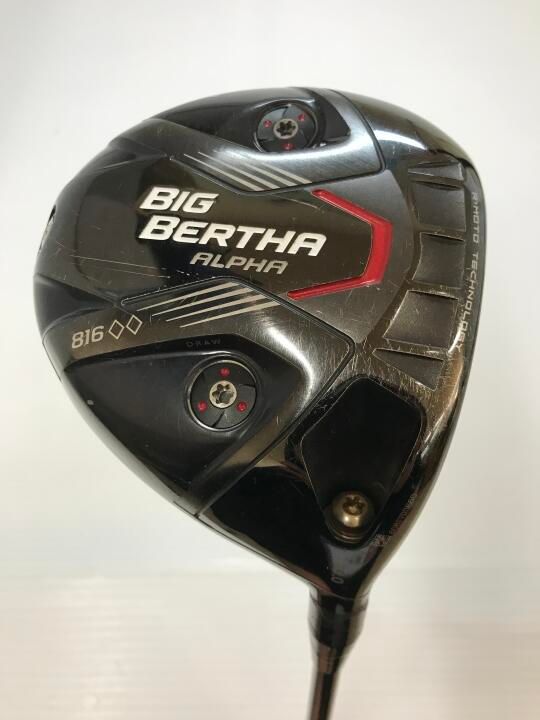 キャロウェイ BIG BERTHA ALPHA 816◇◇ 9度 KUROKAGE XM60 S