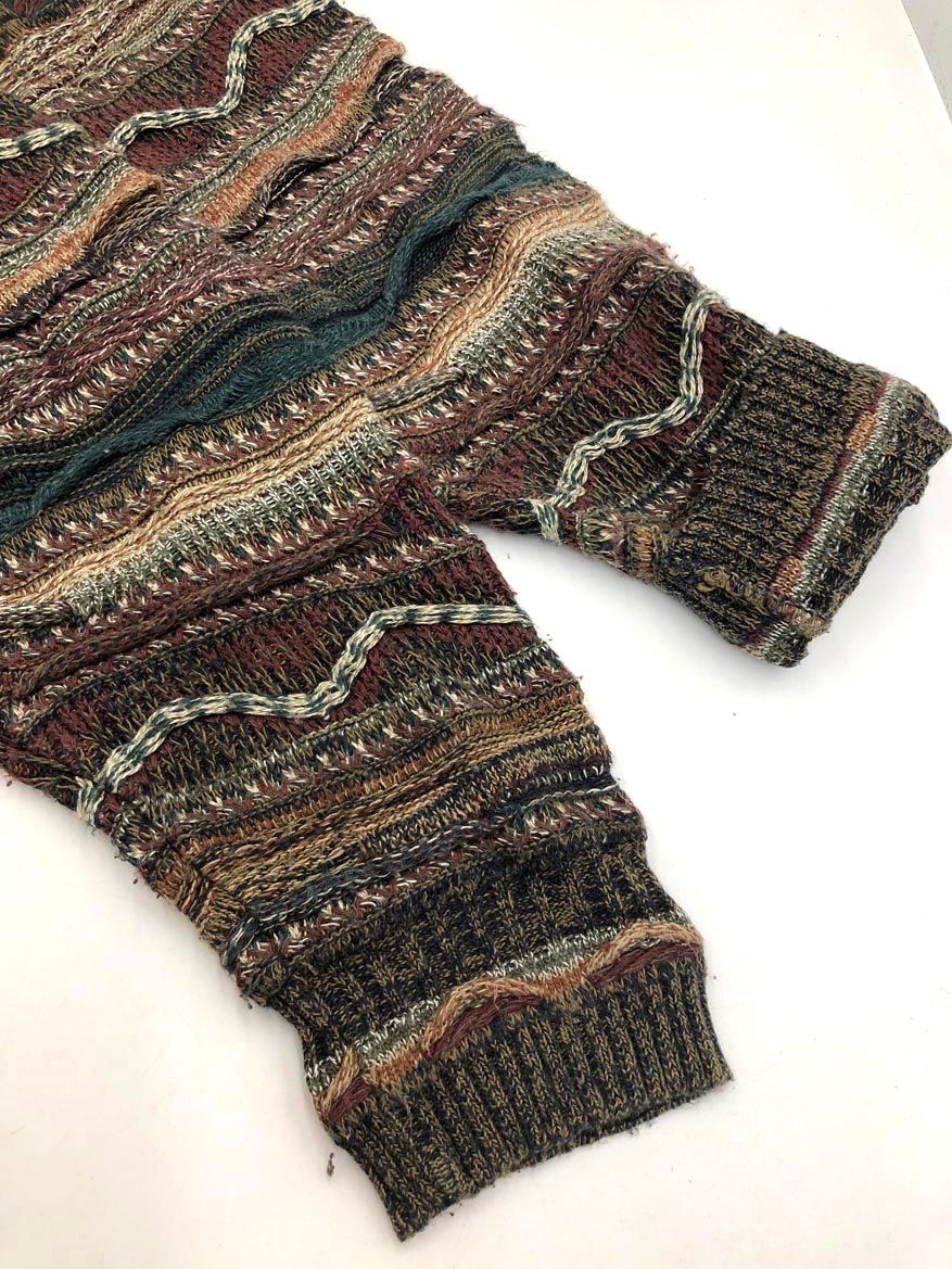 FLORENCE TRICOT フローレンストリコット 90s 3D立体 ニット セーター