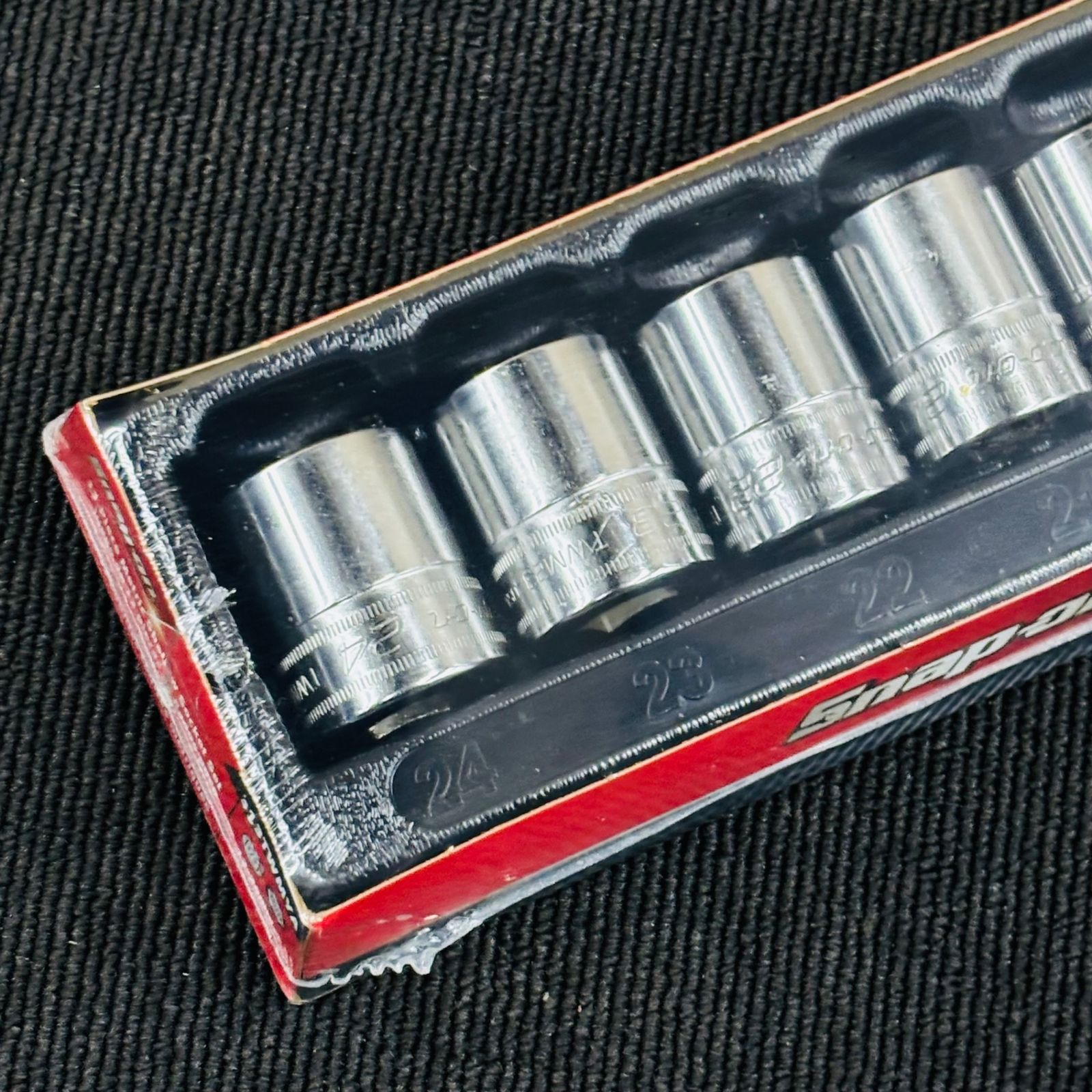 Snap-on スナップオン 1 2 sq 12.7 mm シャローソケットセット
