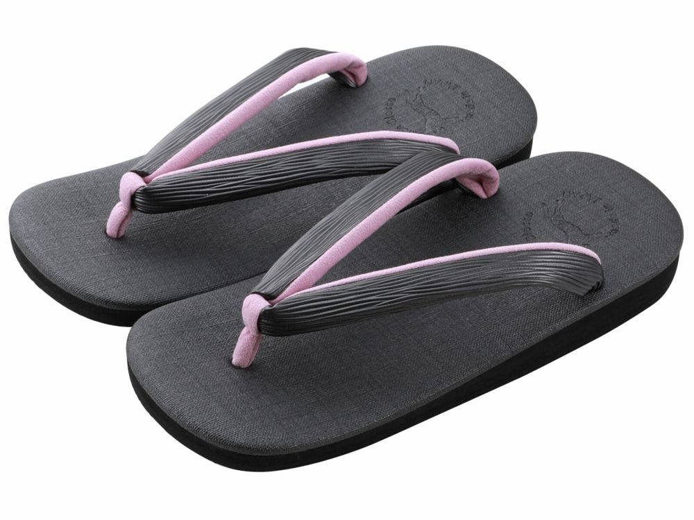 紳士用 菱屋謹製 カレンブロッソ ソフト鼻緒 メンズ カフェ草履 Ｌサイズ ダークグレー st-118-９