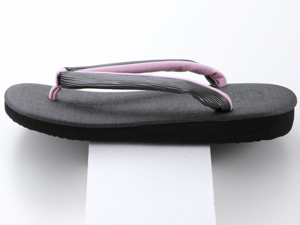  紳士用 菱屋謹製 カレンブロッソ ソフト鼻緒 メンズ カフェ草履 Ｌサイズ ダークグレー st 118 ９ 草履 和装履物