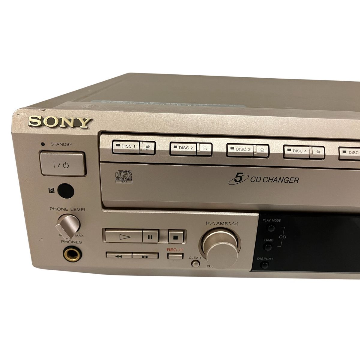SONY MXD-D5C ソニー 5CDチェンジャー MDデッキ プレーヤーオーディオ