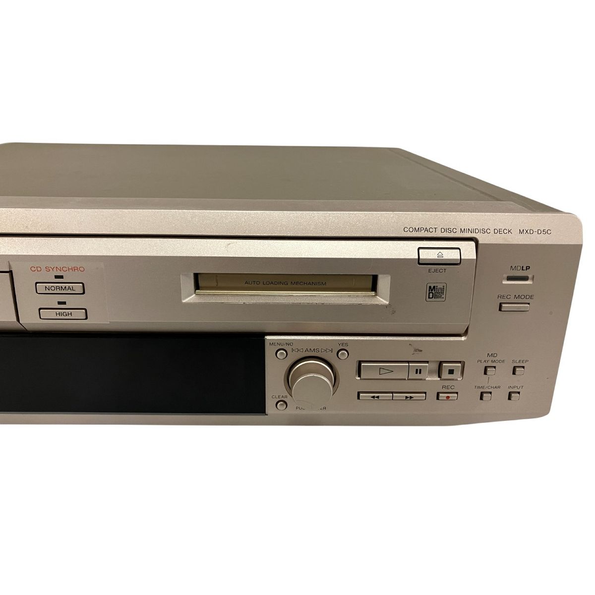 SONY MXD-D5C ソニー 5CDチェンジャー MDデッキ プレーヤーオーディオ