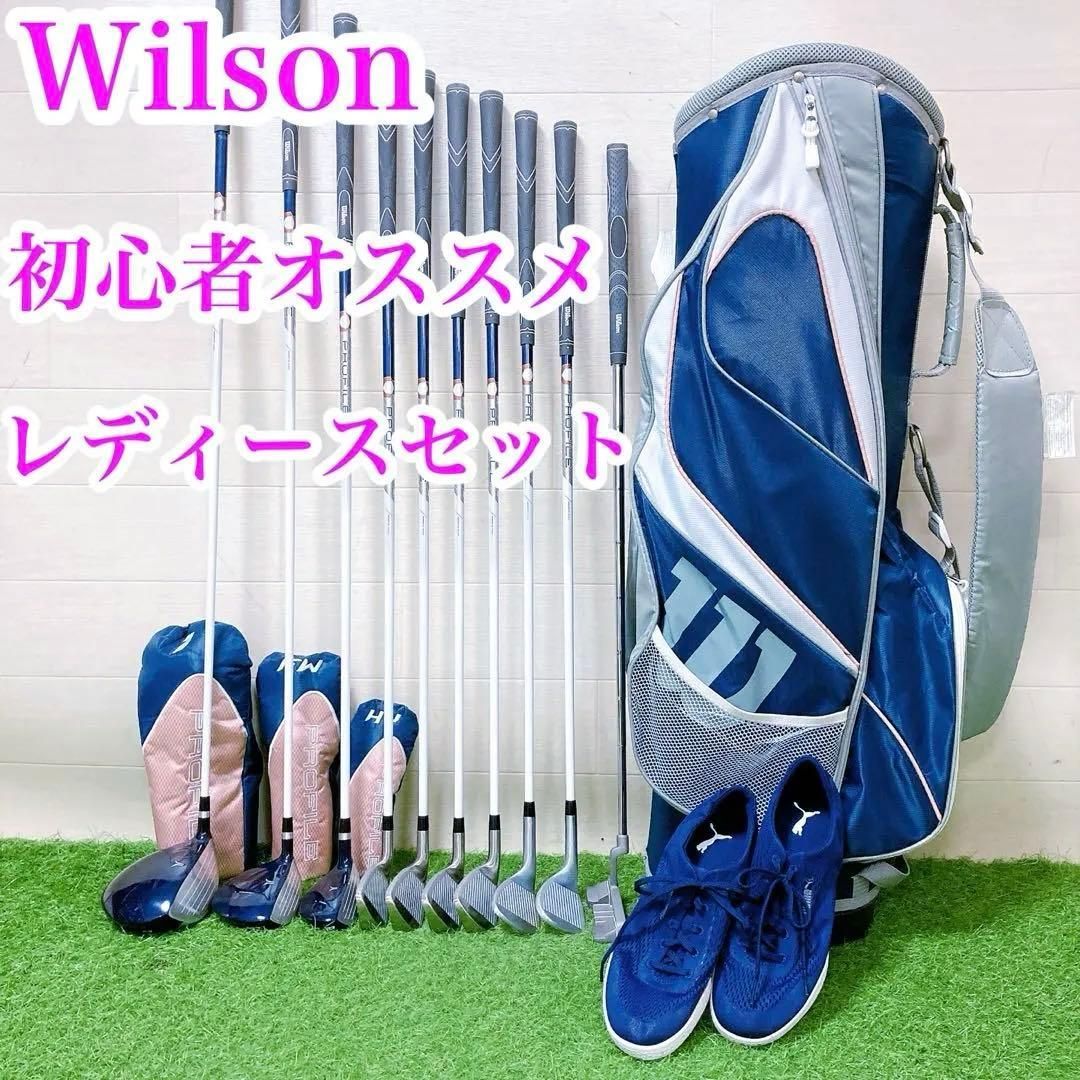 5.初心者オススメ　ゴルフクラブ　レディースセット　フードなし　右利き 5.初心者オススメ ゴルフクラブ レディースセット フードなし 右利き