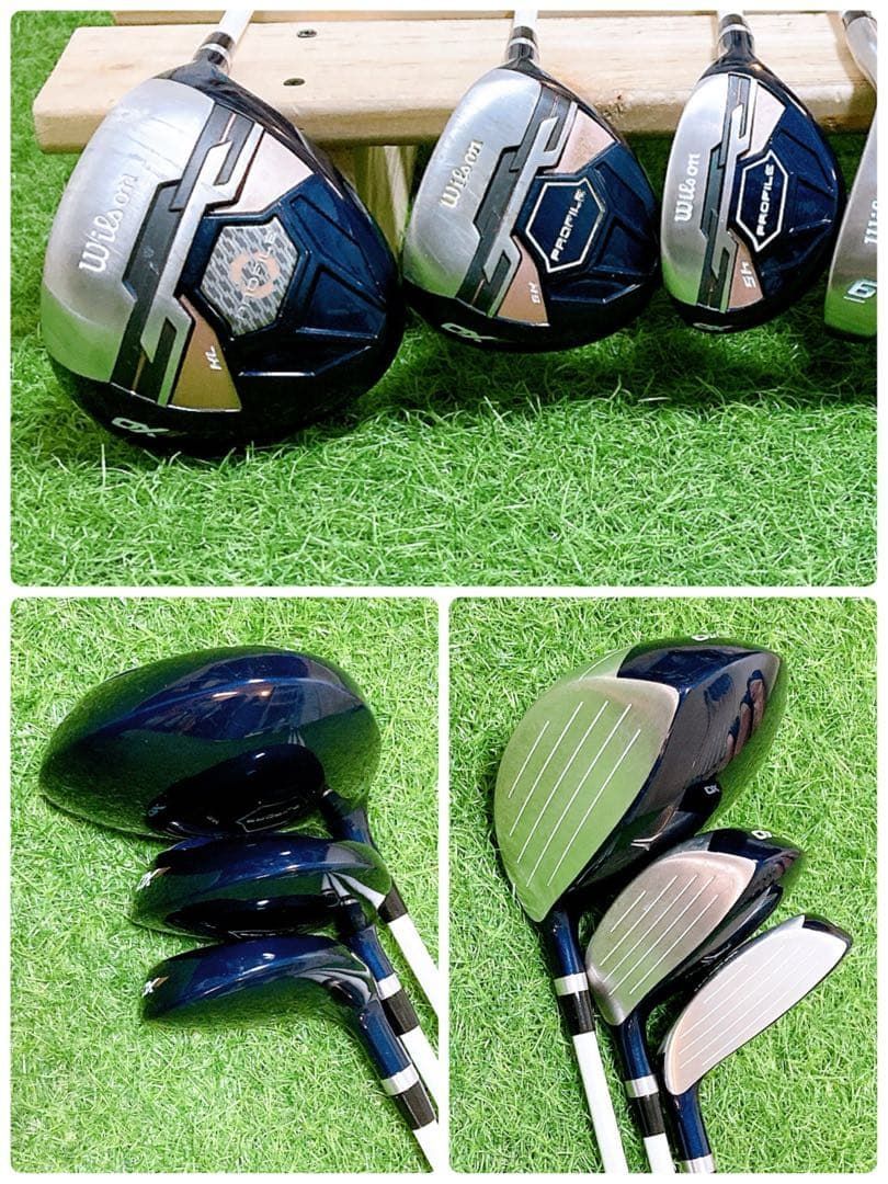 5.初心者オススメ ゴルフクラブ レディースセット フードなし 右利き