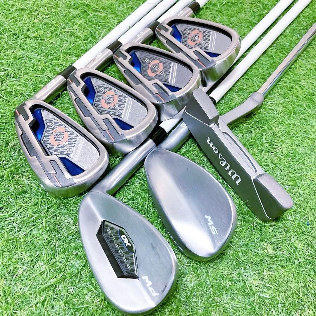 5.初心者オススメ ゴルフクラブ レディースセット フードなし 右利き 5