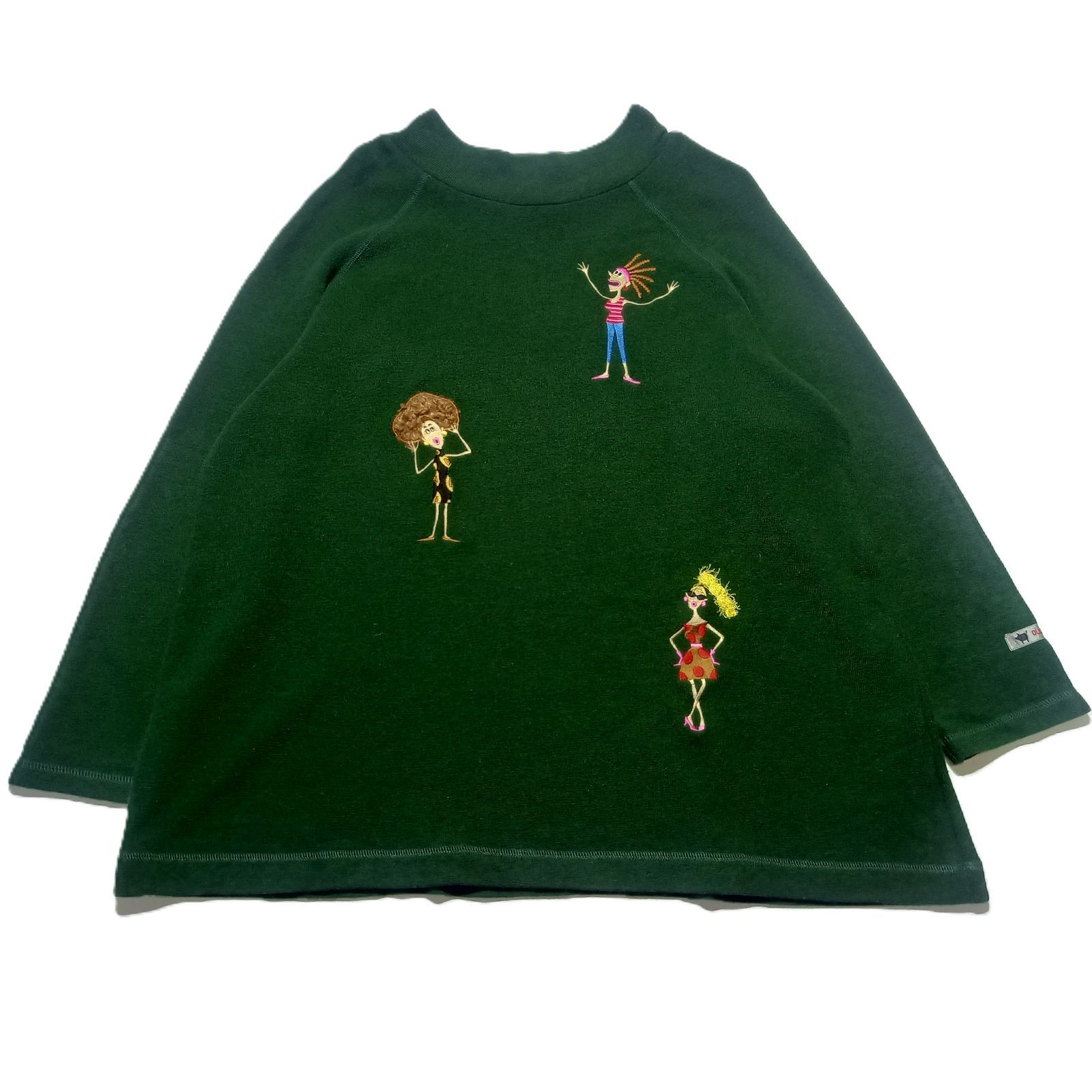 アルベロベロ オレボレブラ 長袖 ウール ニット グリーン 緑