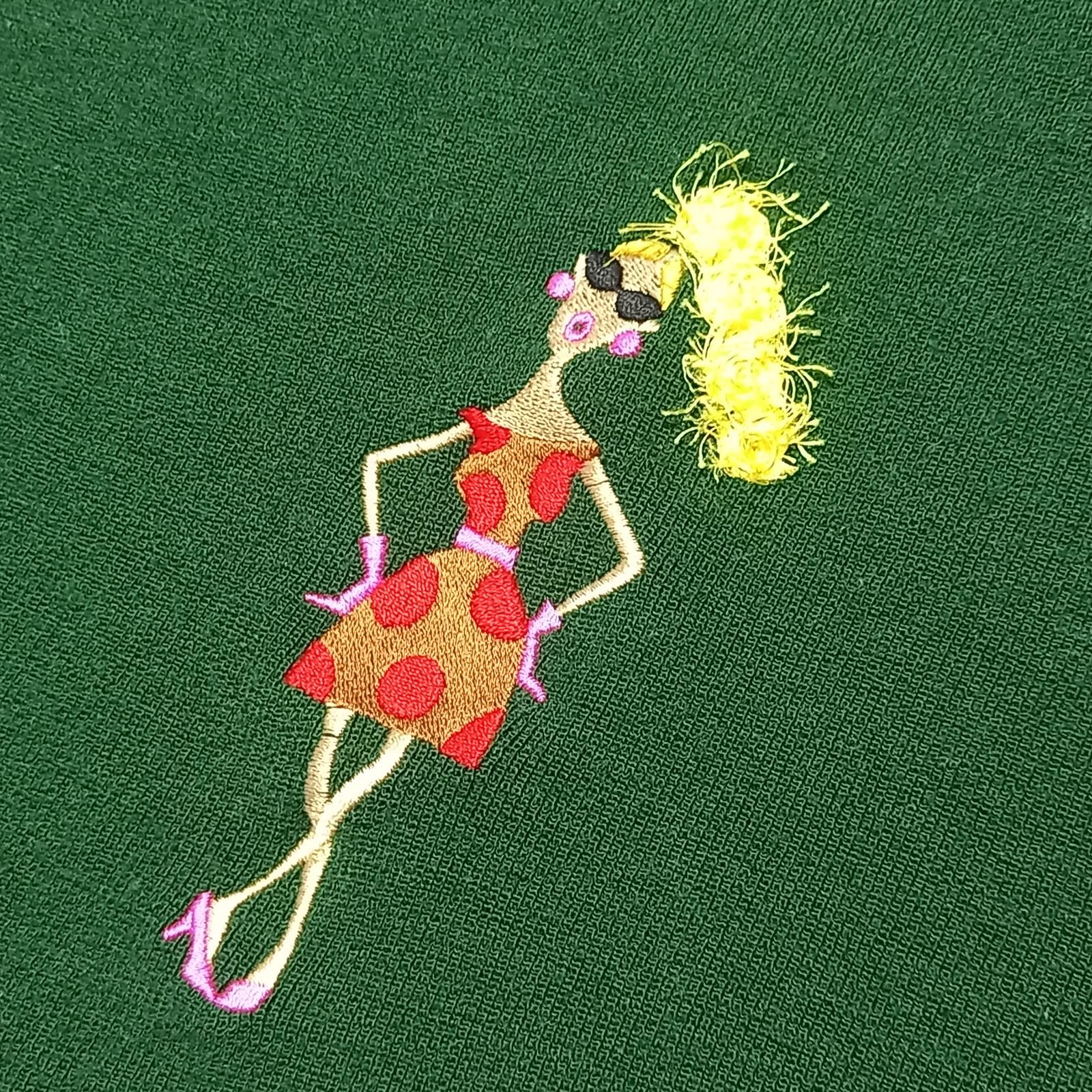 アルベロベロ オレボレブラ 長袖 ウール ニット グリーン 緑