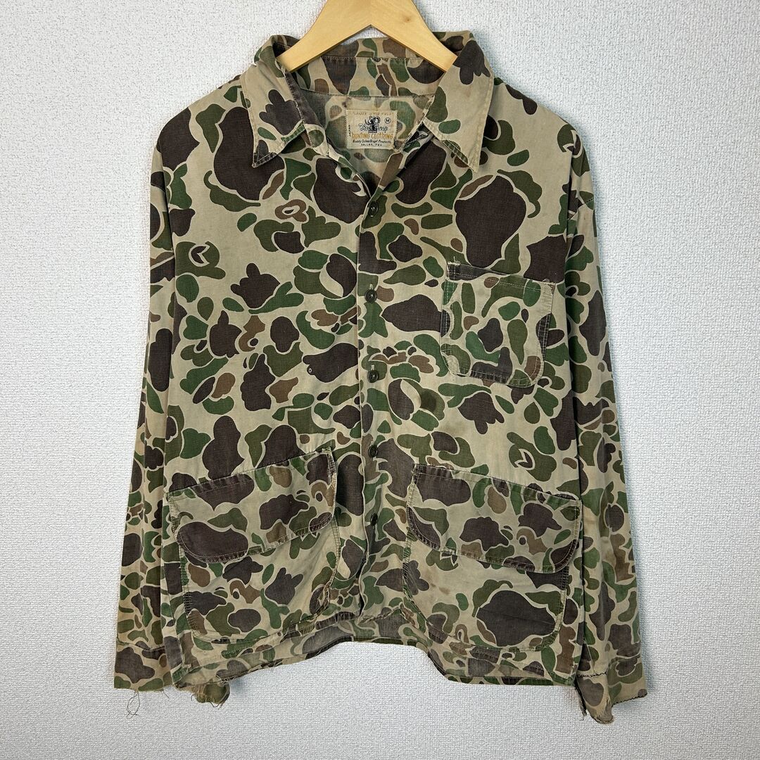 60s 70s Black Sheep ブラックシープ ハンティングシャツ ダック