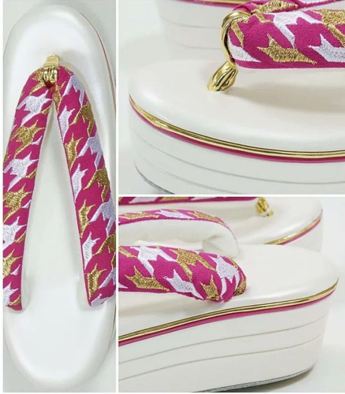 振袖草履 刺繡鼻緒 着物用草履 ハイヒール 厚底ヒール 草履 レディース 黒 白 卒業式 振袖 成人式 アウトレット