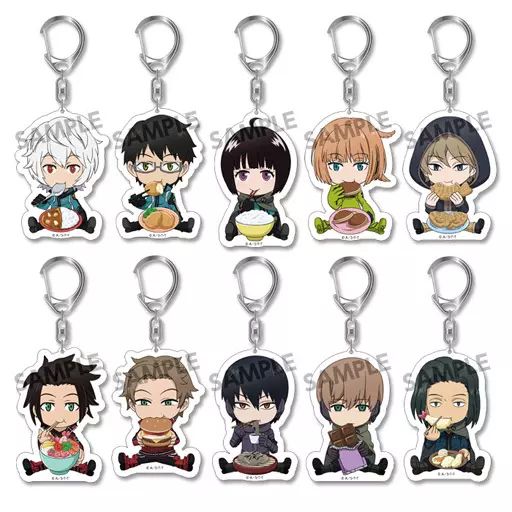 キーホルダー マスコット キャラクター 全10種セット ワールドトリガー トレーディングアクリルキーホルダー vol.3