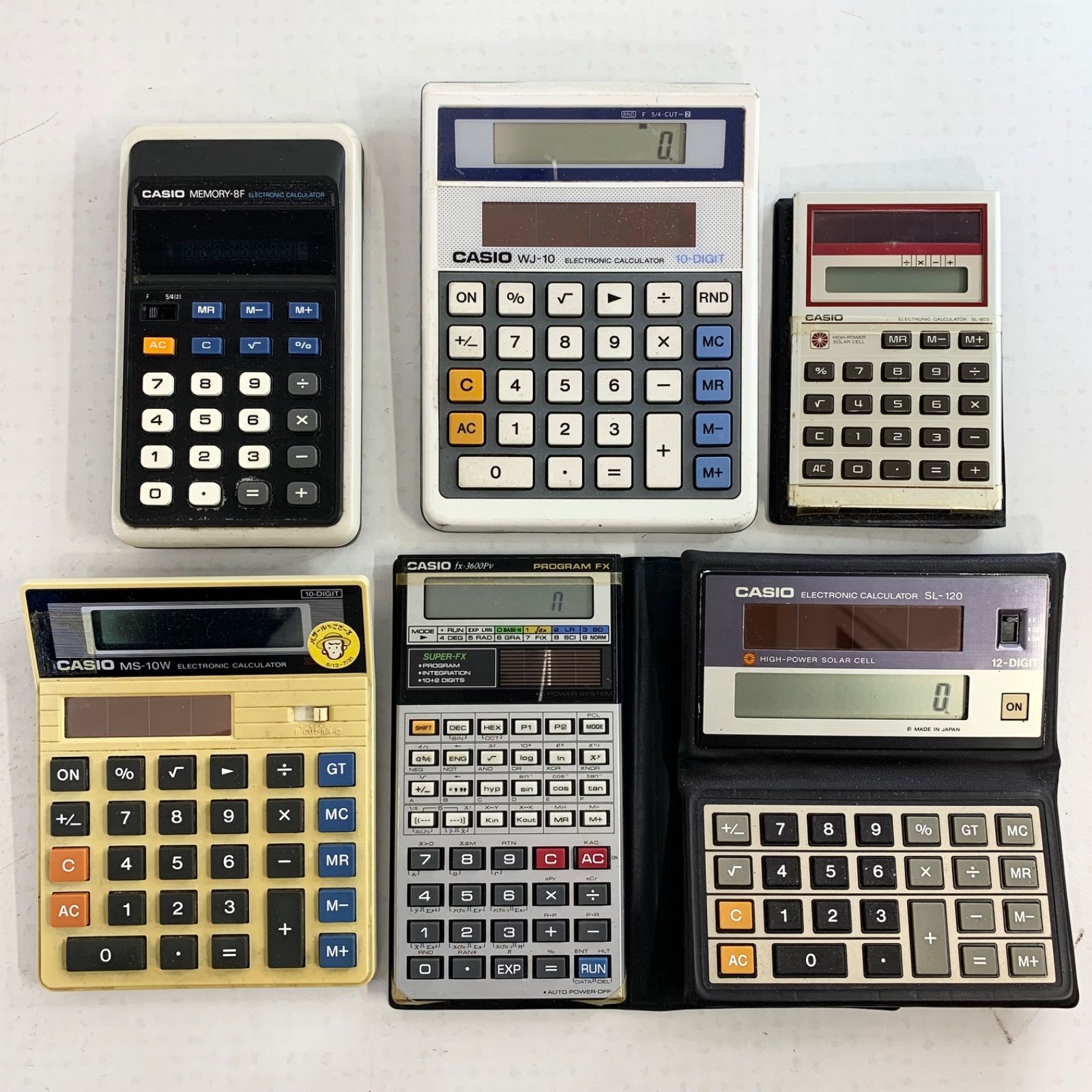 希少✨】CASIO 電卓 まとめ売り レア 希少 昭和レトロ - メルカリ