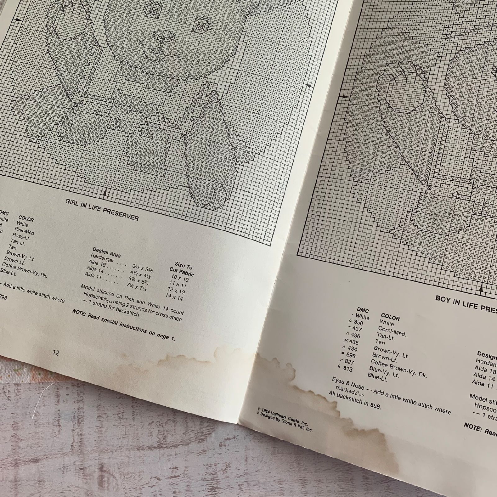 海外 ヴィンテージ 刺繍図案 洋書 2冊セット Bears Ahoy／Teddy Beddy