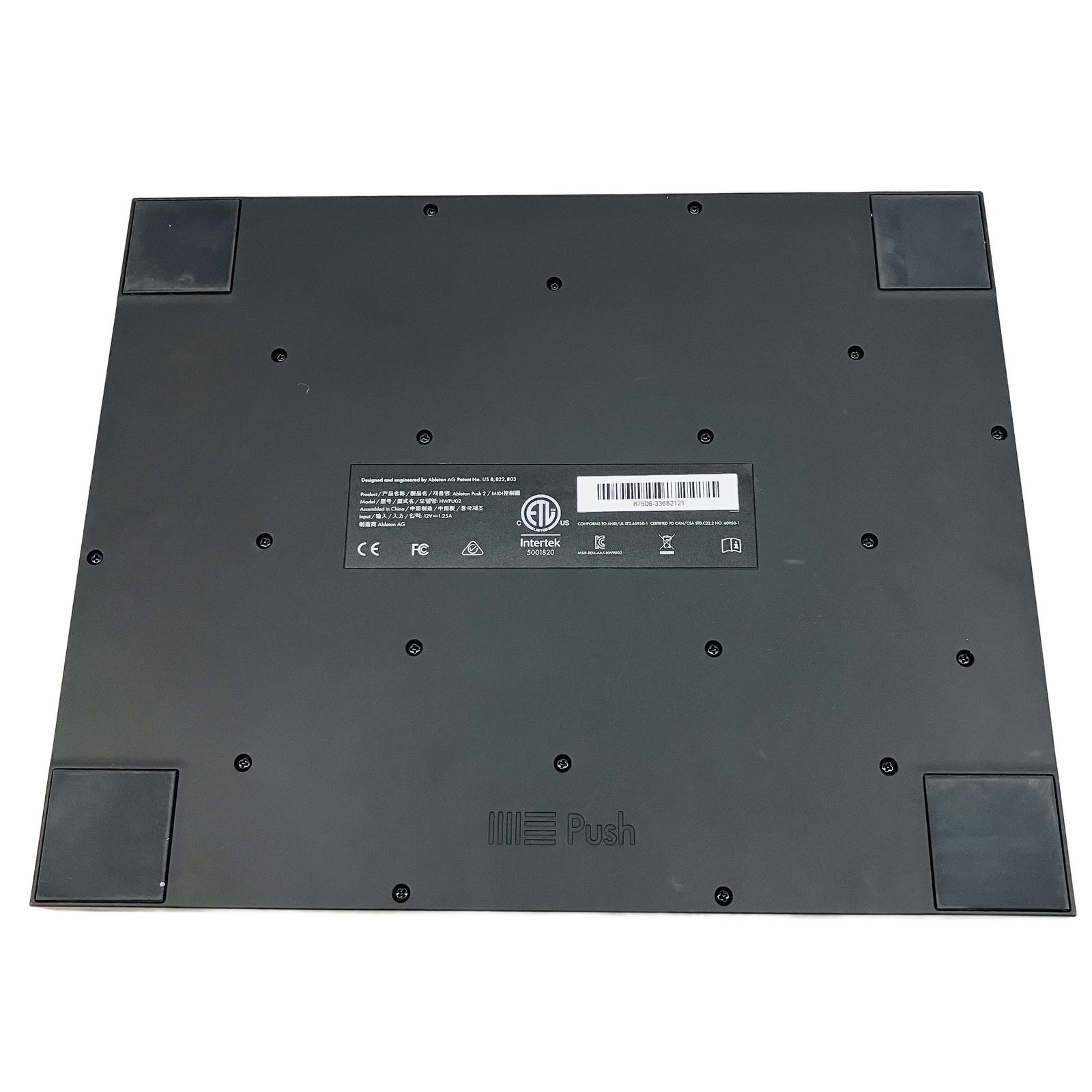 Ableton push2 HWPU02 MIDIコントローラー DTM 楽曲制作 エイブルトン