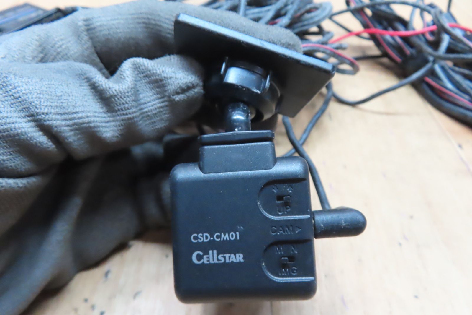 動作保証付☆F4855/セルスター 前後2カメラ/フロント CSD-790FHG/リア