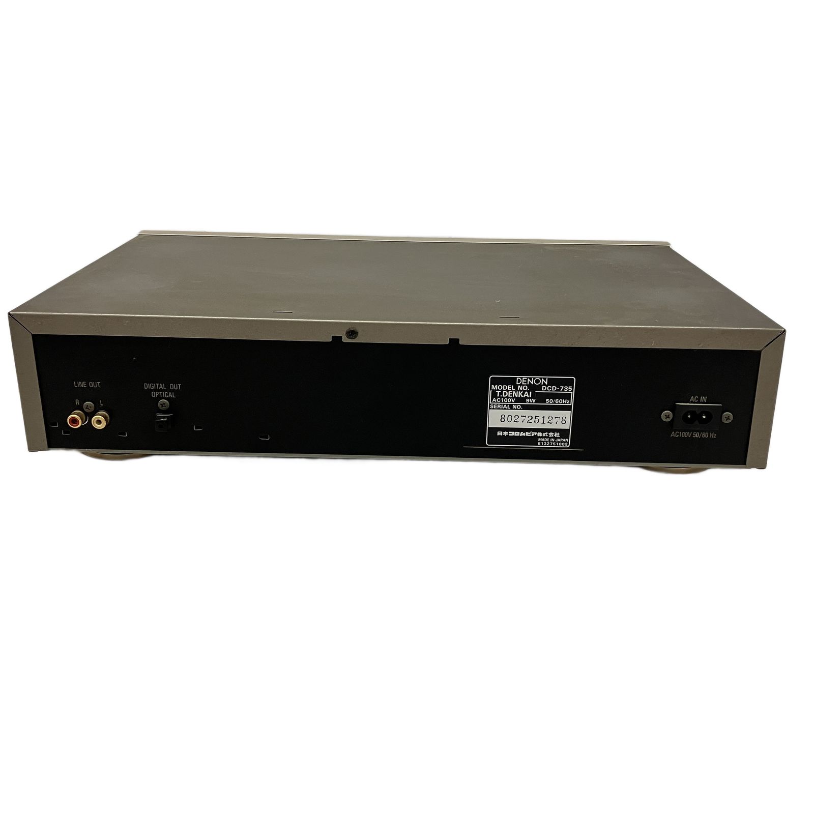  DENON DCD 735 CDプレーヤー CDデッキ デノン 家電 CD SACDプレーヤー プレーヤー
