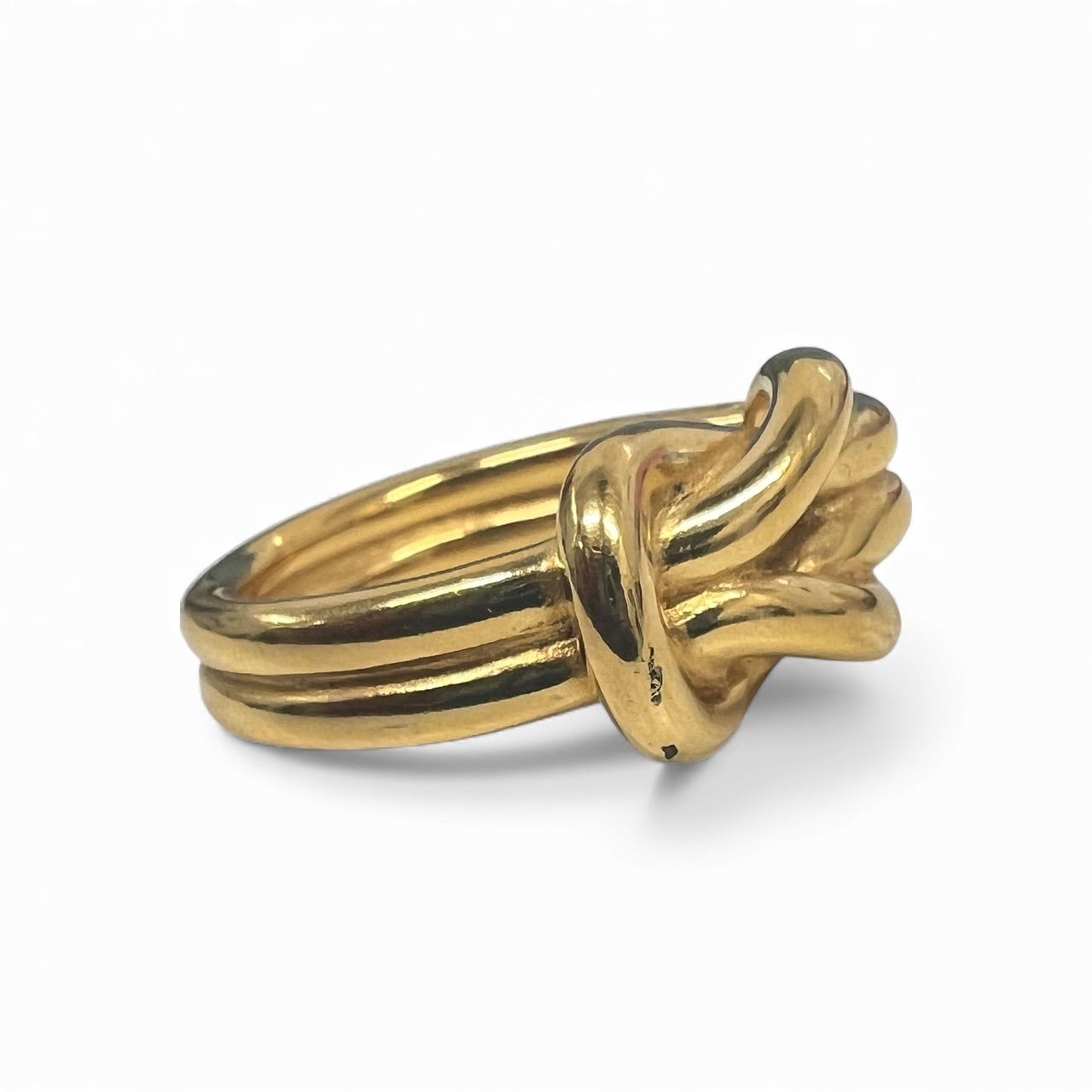 HERMES / エルメス アタメ スカーフリング ゴールド - メルカリ