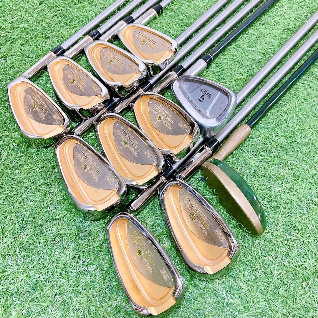 M2.初心者オススメ ゴルフクラブ メンズセット 15本 バック