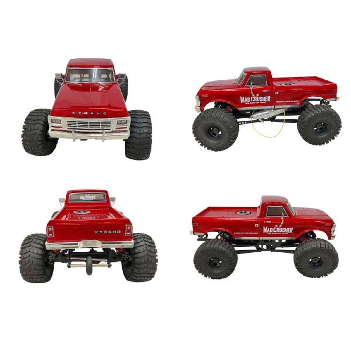 京商 MAD CRUSHER redyset マッドクラッシャー 1/8 25エンジン 4WD