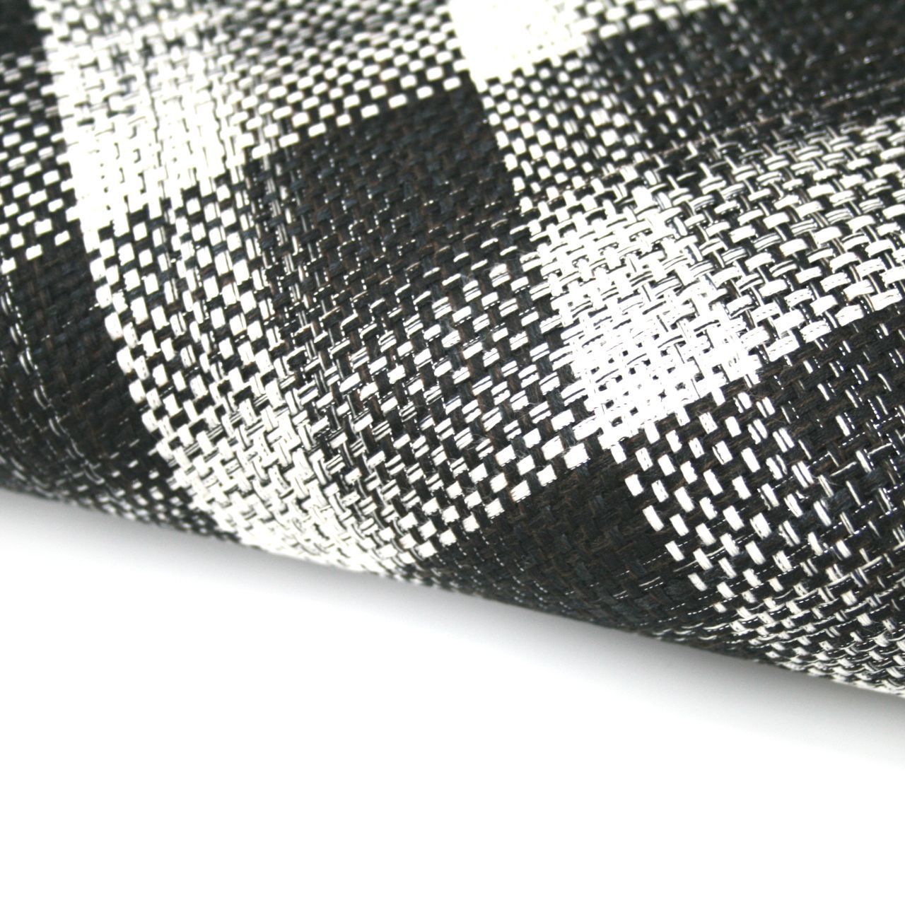 新品 お仕立付き 正絹 全通 袋帯 綾織 黒 白 洒落帯 洒落袋帯 しゃれ帯