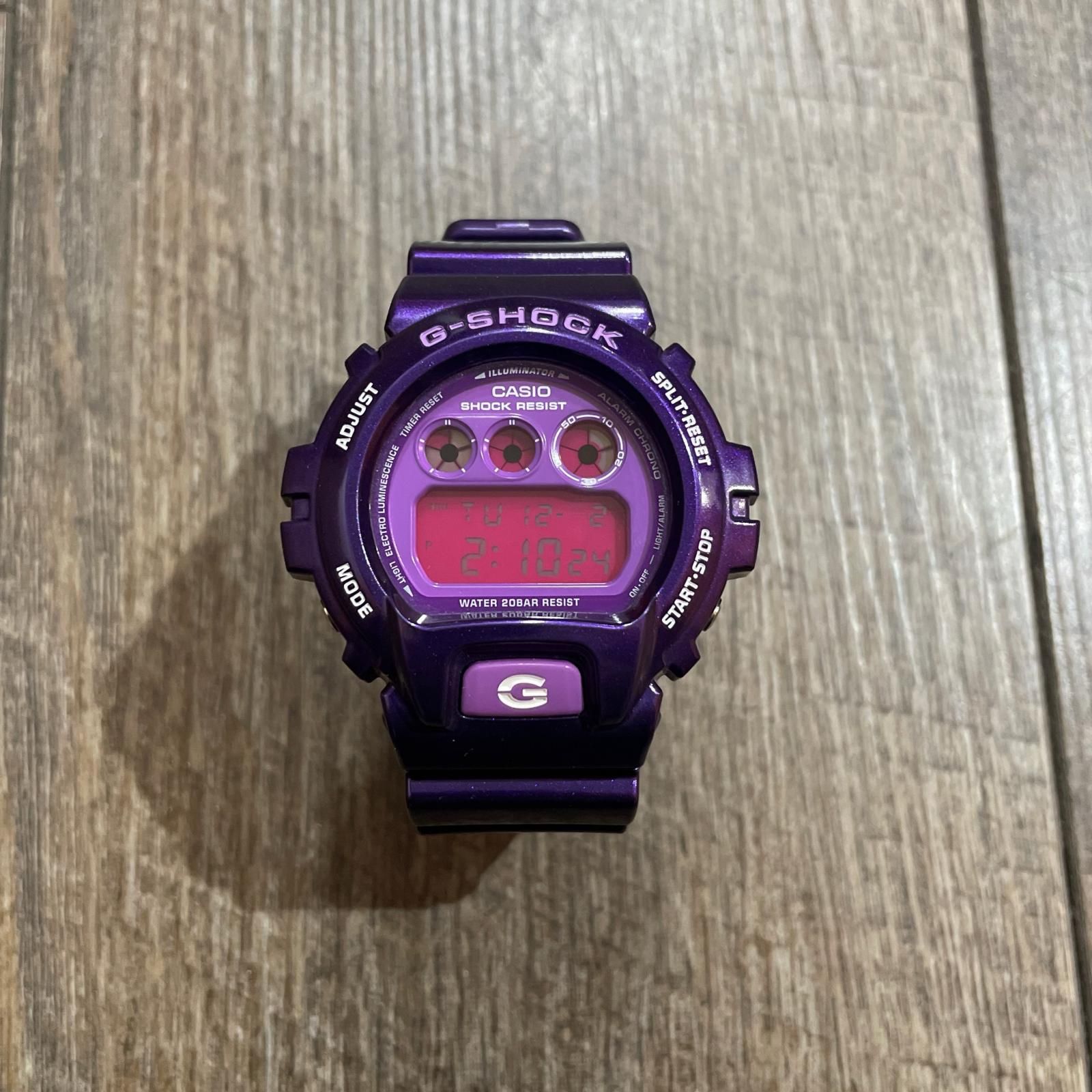 CASIO G-SHOCK DW-6900CC パープル G-SHOCK DW-6900CC パープル CASIO