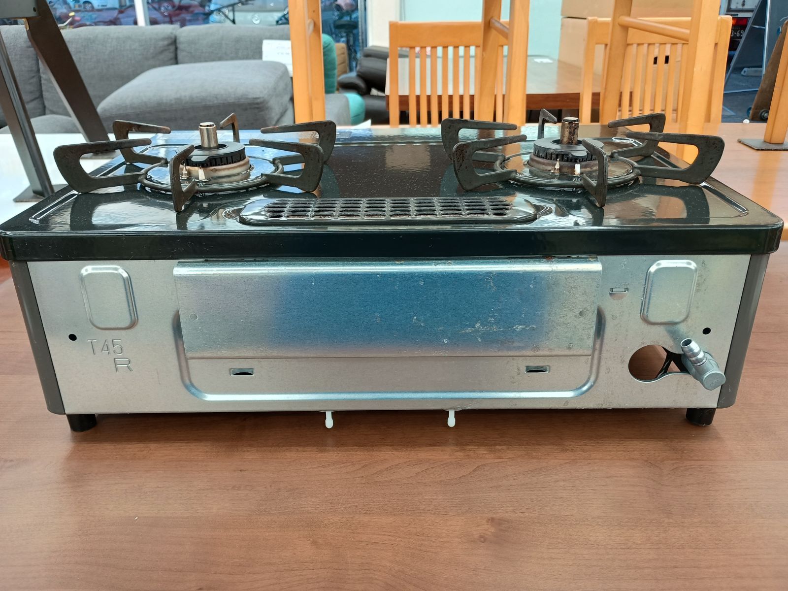 1014-005 ★リユースのサカイ春日部店★ Rinnai リンナイ ガステーブル 都市ガス用 KG35NBK 23年製 ☆リユースのサカイ春日部店☆ Rinnai リンナイ ガステーブル 都市ガス