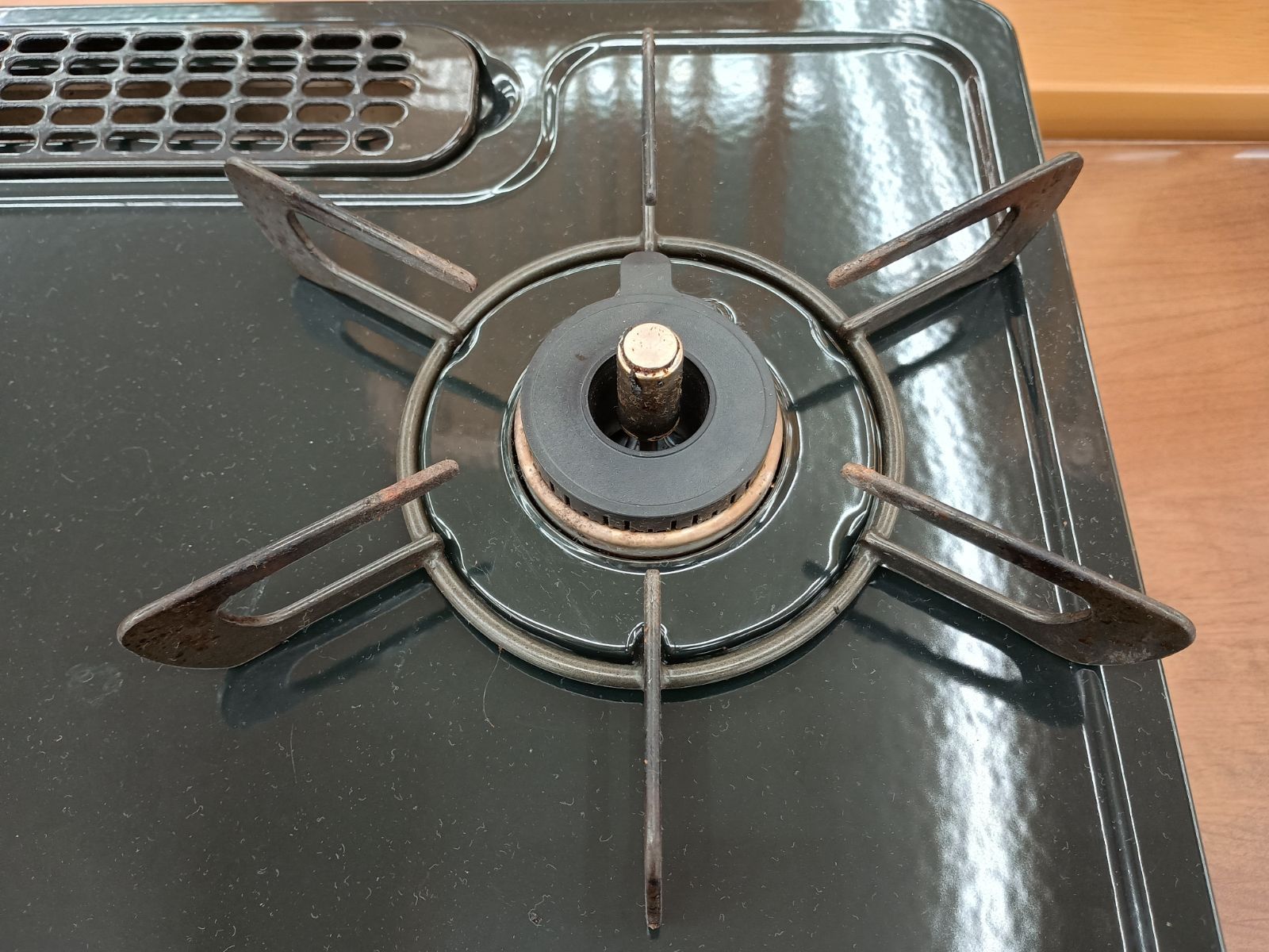 1007-017 ★リユースのサカイ春日部店★Rinnai リンナイ ガステーブル 24年製 都市ガス用 1007-017 ☆リユースのサカイ春日部店☆Rinnai リンナイ ガステーブル