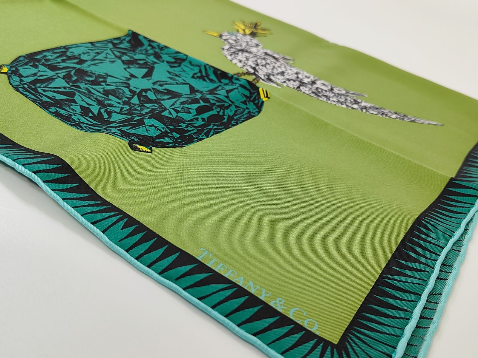 Tiffany/ティファニー バード オン ア ロック スクエア スカーフ