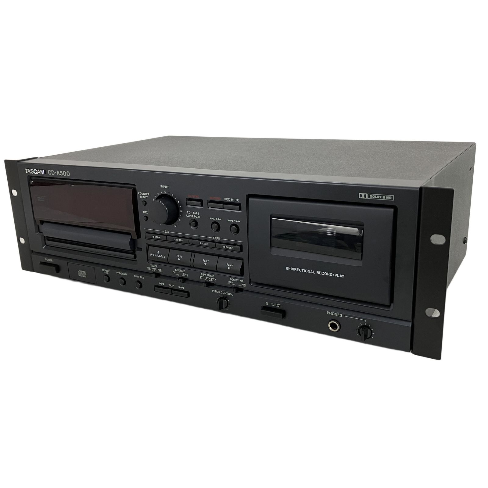 TASCAM CD A 500 カセットデッキ 2007年製 カセットレコーダー タスカム 音響機材