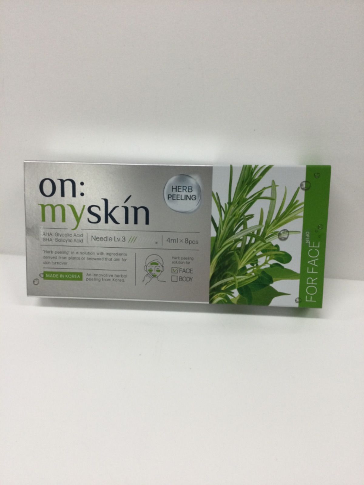 S3874 K オンマイスキン ハーブピーリングソリューション フェイス用