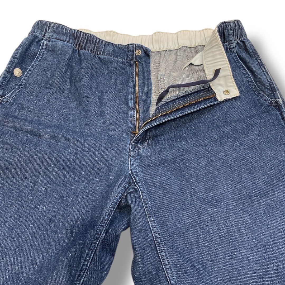 LEVI'S PREMIUM A2043-0000 STAY LOOSE イージーバギージーンズ サイズL インディゴ ボトム Gパン デニム ワイド 総ゴム メンズ ゴーゴー古着マルイ草加店2631