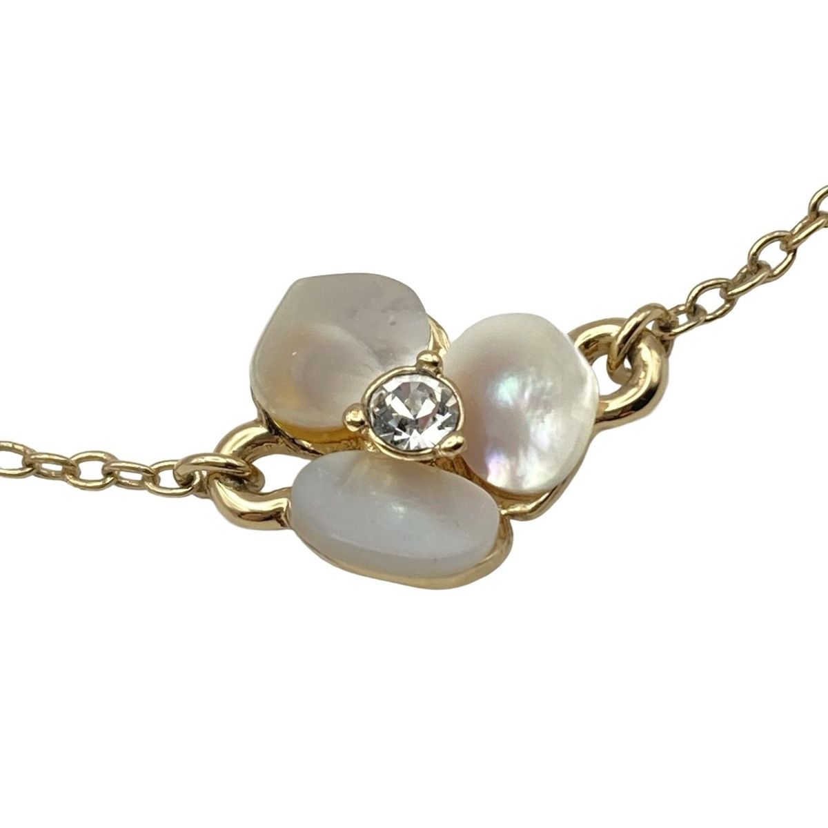 Kate spade ケイトスペード ブレスレット ゴールド アイボリー クリア