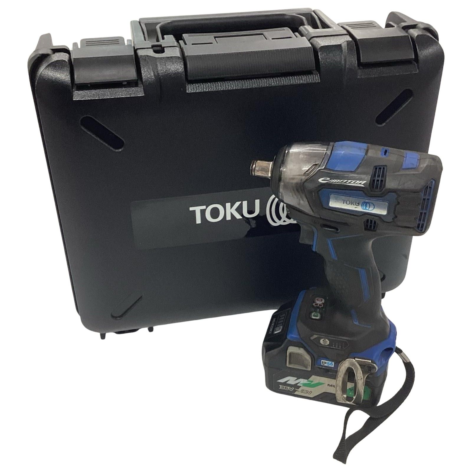 TOKU インパクトレンチ 充電器 充電池 ケース付 36 v MBI-160 T