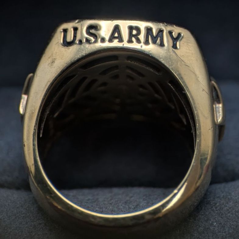 ダンバリーミント 16号 米軍 U.S.ARMY 14K 金メッキ イーグル 白頭鷲 