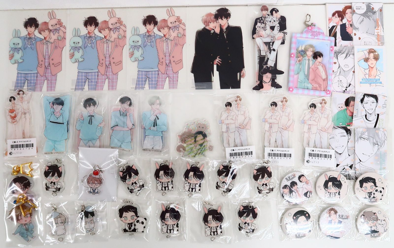 約40点セット/あらた六花 グッズ まとめ 缶バッジ/アクリルスタンド